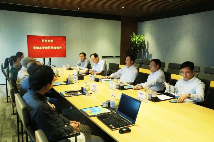 【熱點】溧陽市委書記蔣峰參訪海格 進行友好交流 【熱點】溧陽市委書記蔣峰參訪海格 進行友好交流